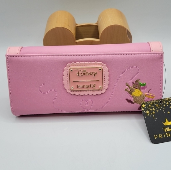 Loungefly Cinderella 70th Anniversary Dress Flap Wallet Disney - Picture 5 of 9